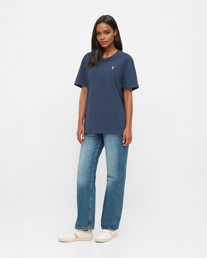 NIKIN TreeShirt T-Shirt Navy Mel Bio-Baumwolle Bestseller