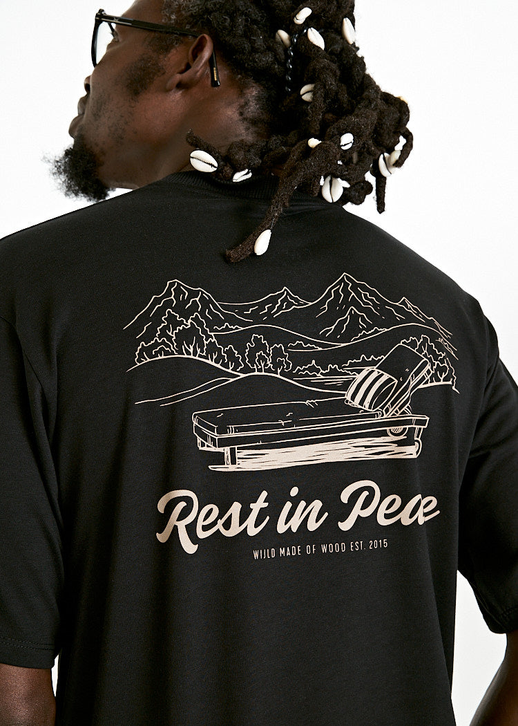 Wijld James Rest in Peace WoodShirt Herren Lyocell