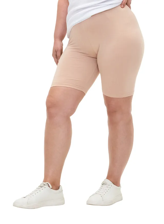 Zizzi Shorts Radlerhose Schwarz 46-48 hohe Taille