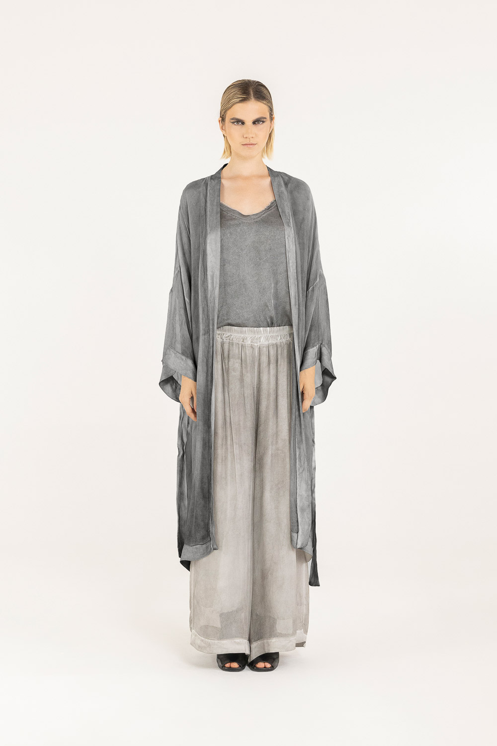 Sanctamuerte Capispalla Spolverino Kimono Viskose