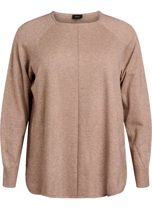 Zizzi Cardigans Strickpullover Große Größen 42-60 Rippstrick