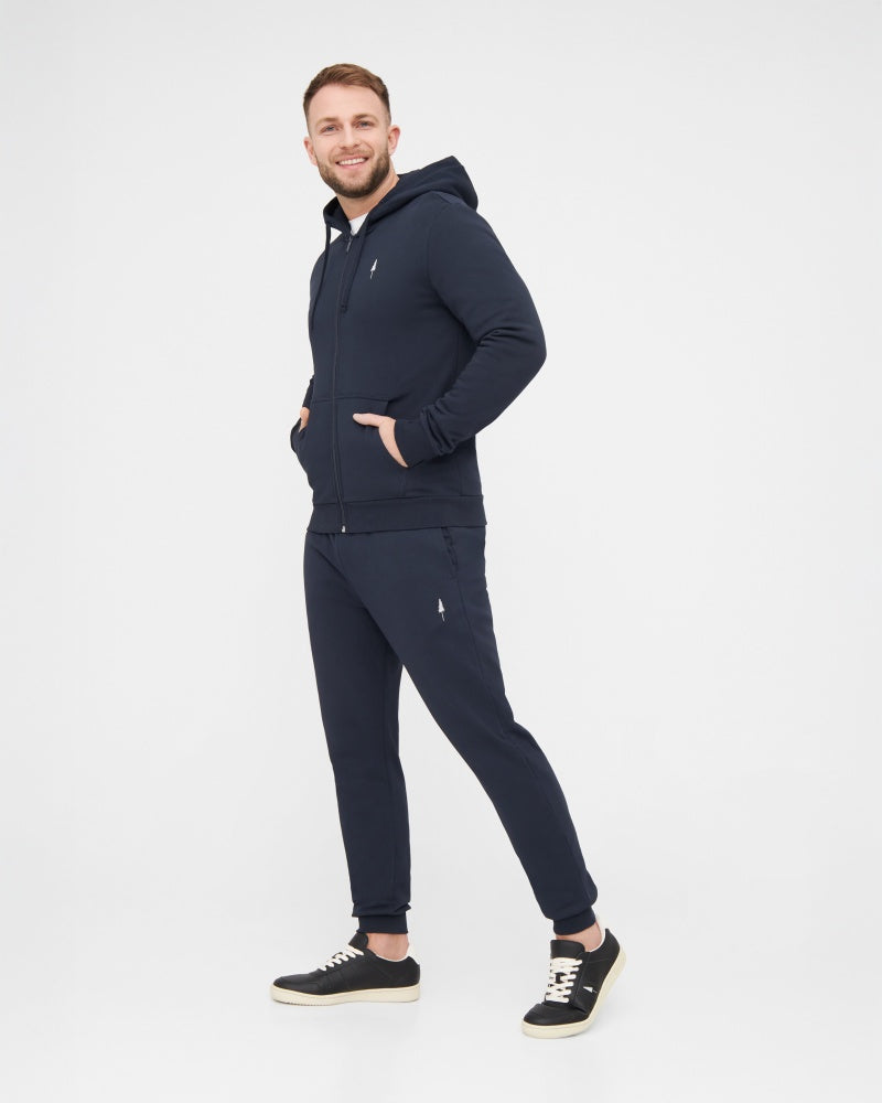 NIKIN TreeHoodie Jacket Kapuzenjacke Dark Navy Bio