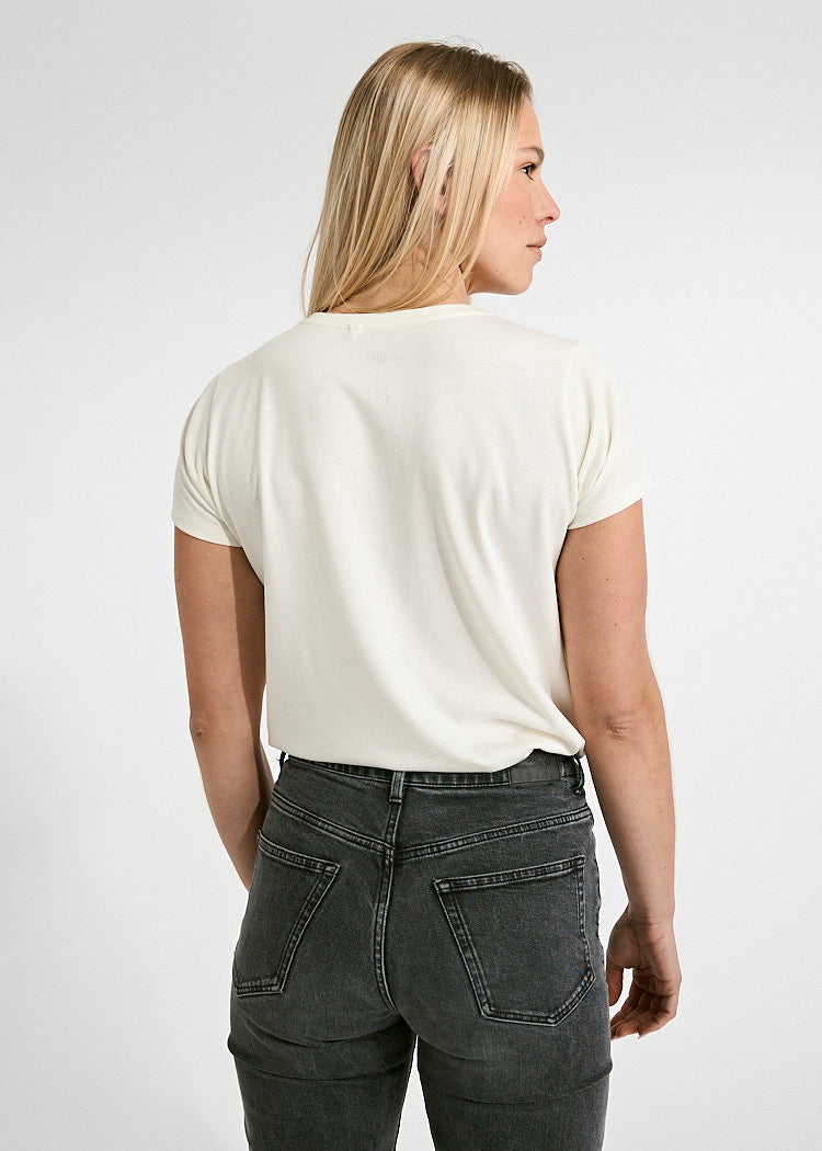 Wijld Lena Damen WoodShirt Tofu Holzfaser T-Shirt