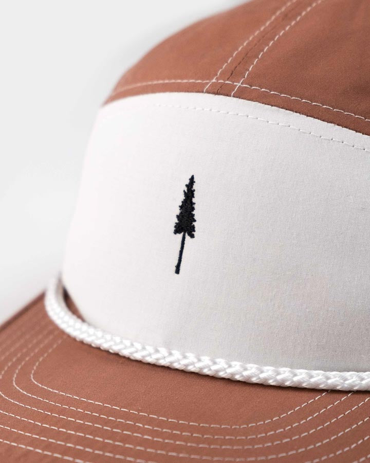 NIKIN TreeCap 5 Panel Cap Rehbraun Zeltstoff Baumwolle