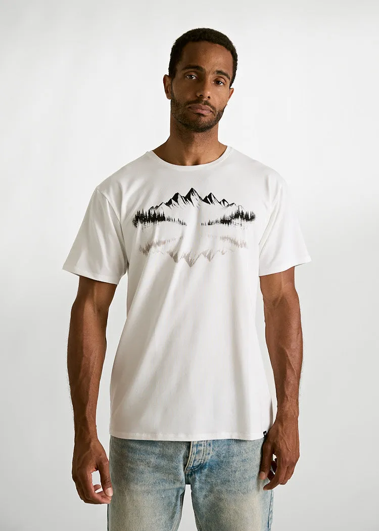 Wijld WoodShirt Timo Herren T-Shirt Quite Reflection Elasthan
