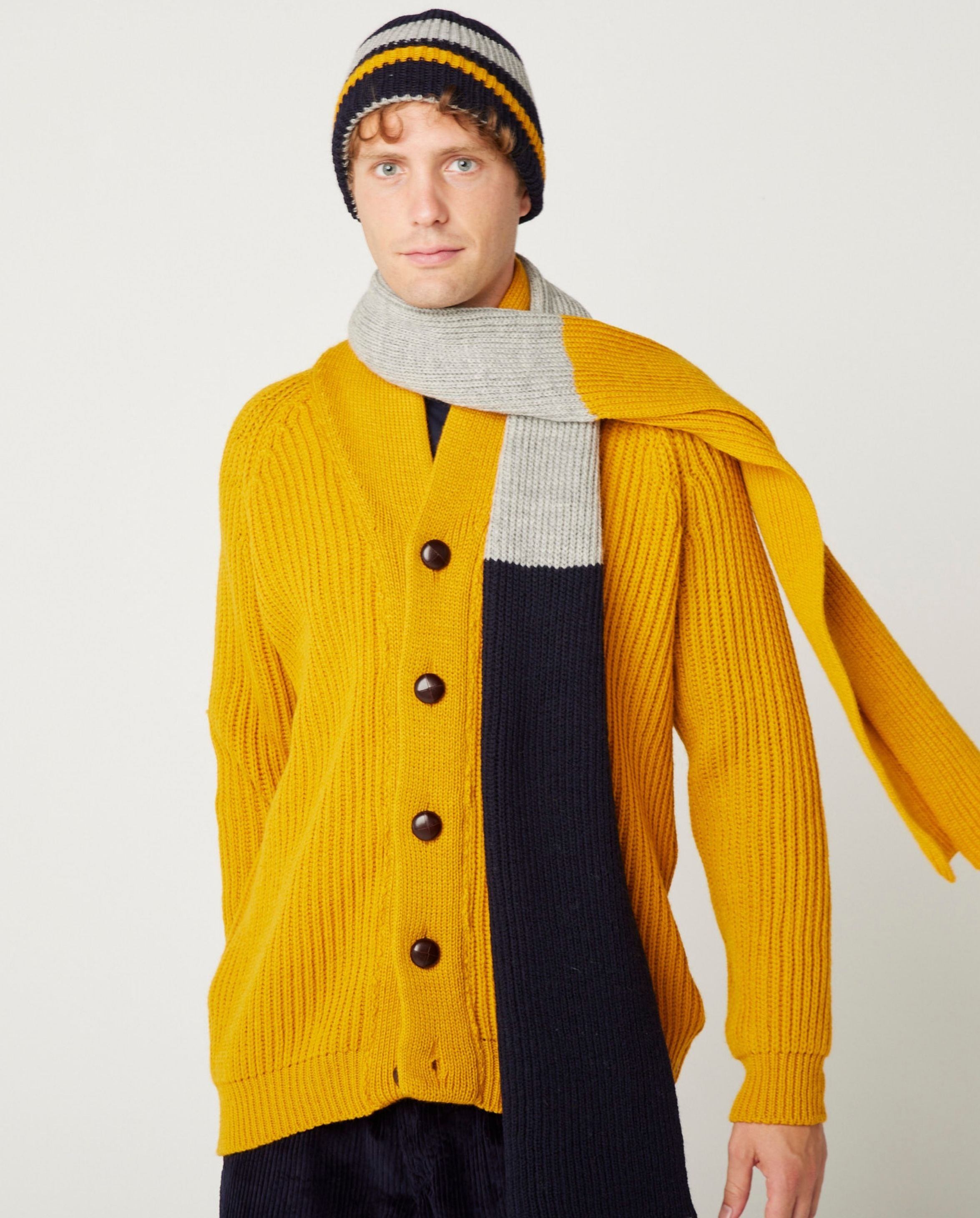 Peregrine Wilkinson Cardigan Merino Olive M