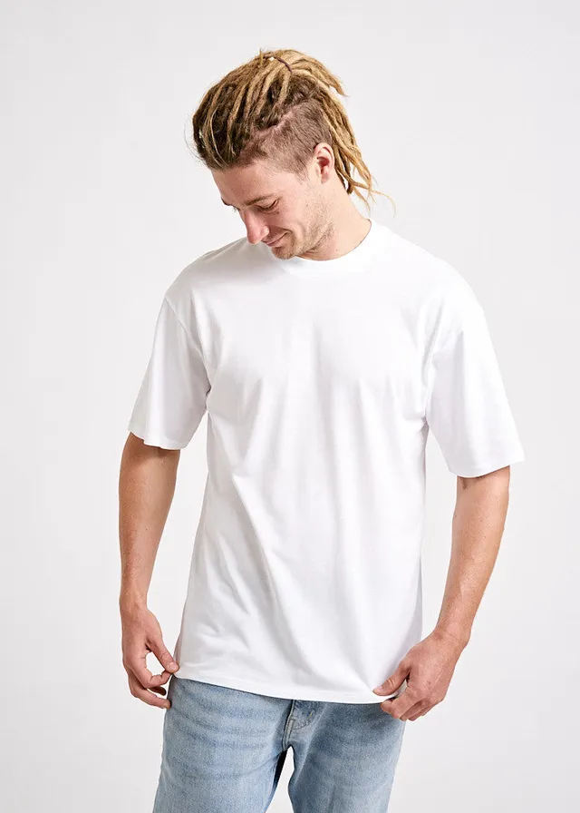Wijld WoodShirt James Herren T-Shirt Bright White Holz
