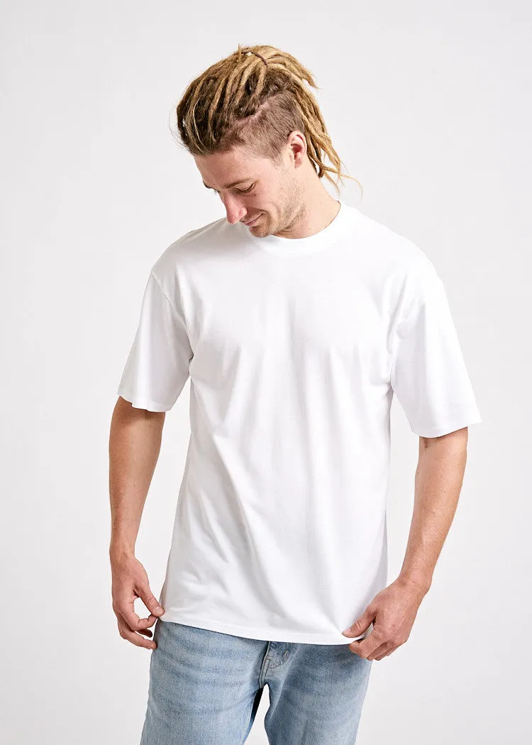 Wijld WoodShirt James Herren T-Shirt Bright White Holz