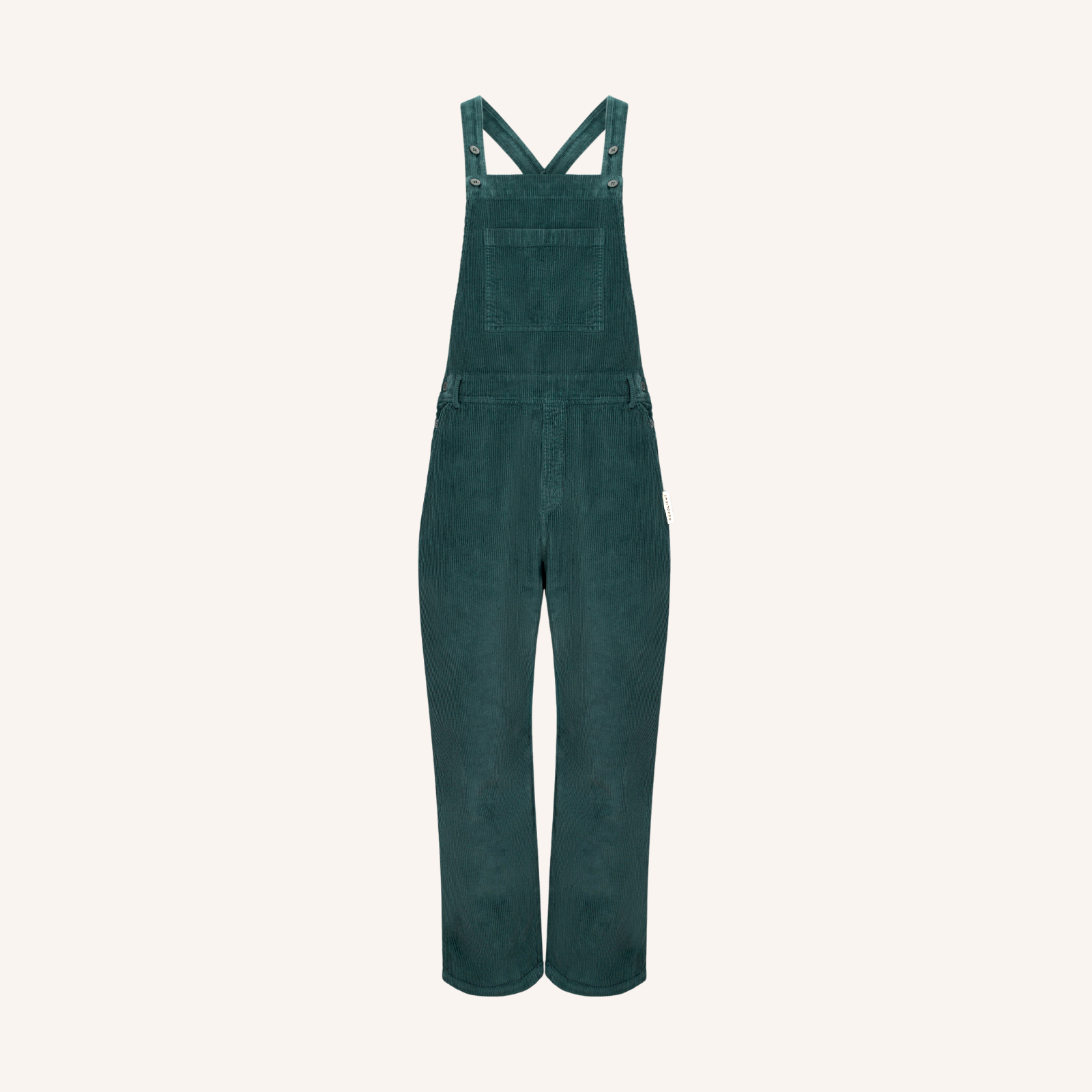 Nordlicht Liv Cord Latzhose Damen Grün Bio-Baumwolle