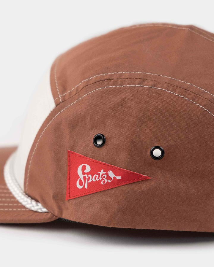 NIKIN TreeCap 5 Panel Cap Rehbraun Zeltstoff Baumwolle