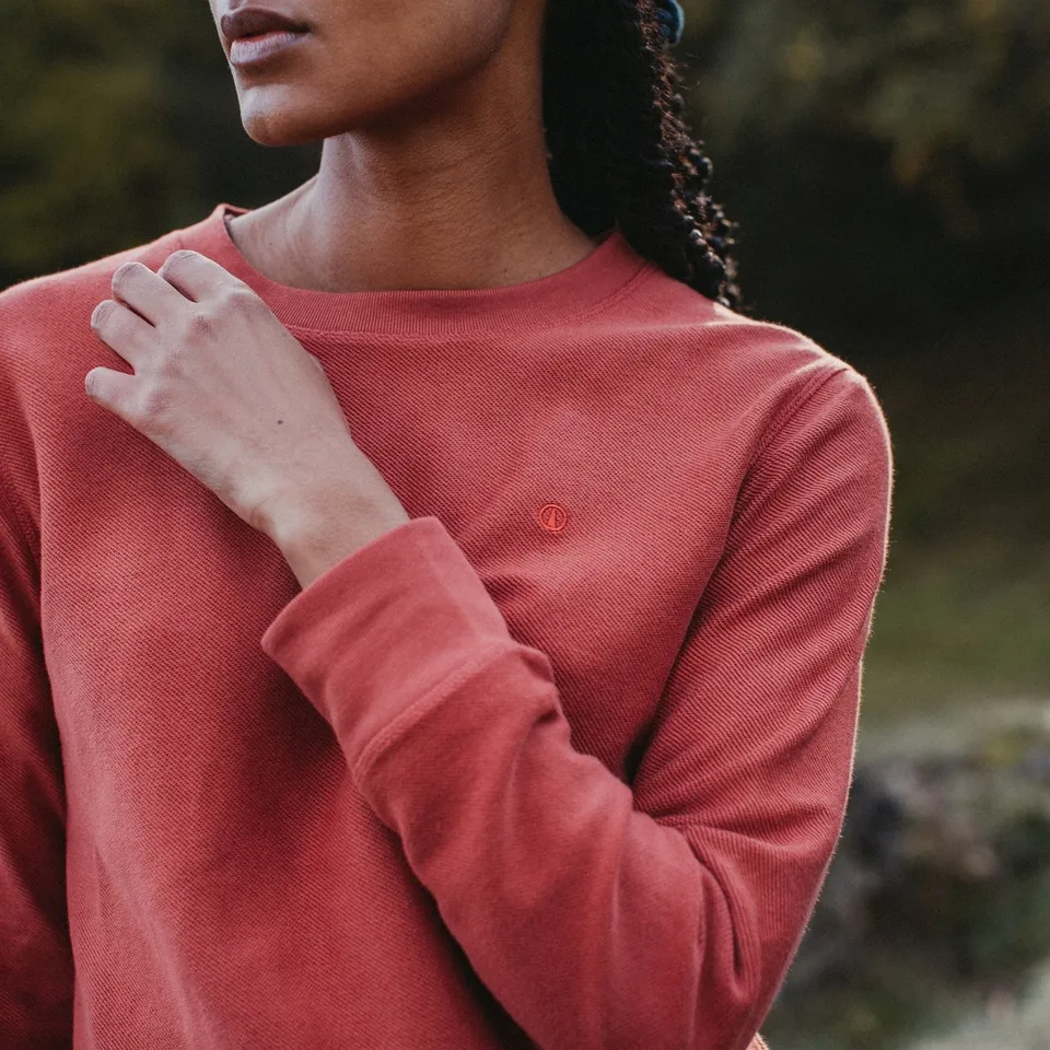 NORDLICHT Sanna Pullover Bio-Baumwolle gemustert