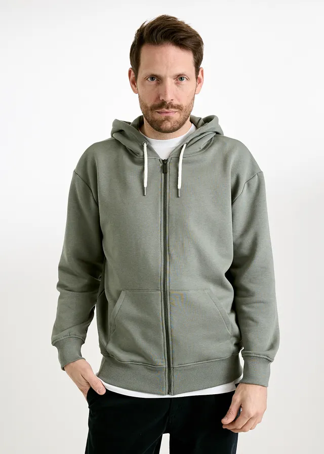 Wijld Jonas Sweatjacke Herren agave green Lyocell