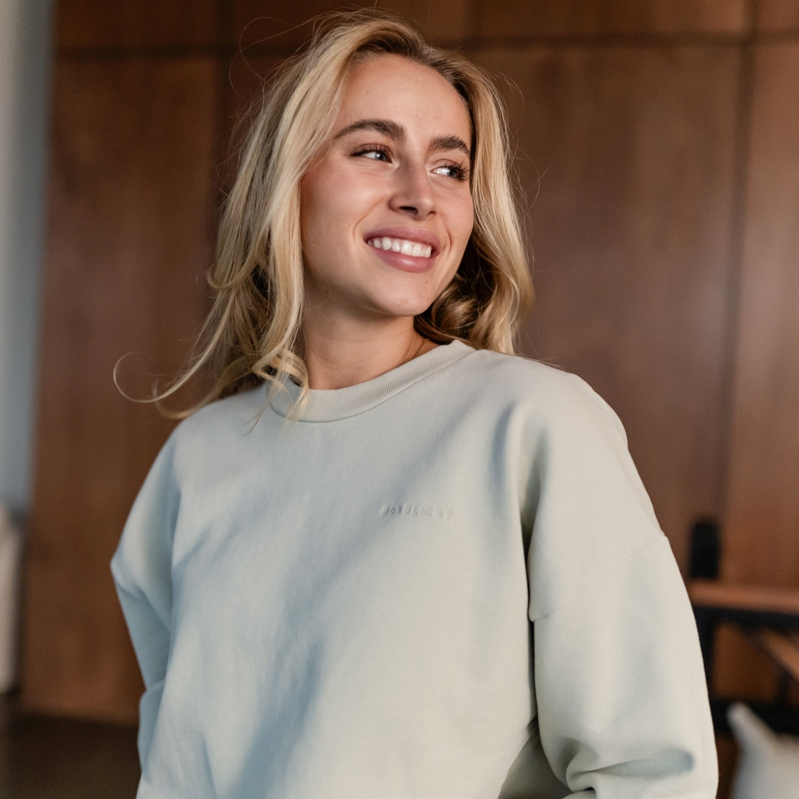 NORDLICHT Jonna Sweater Pullover Grün Bio-Baumwolle