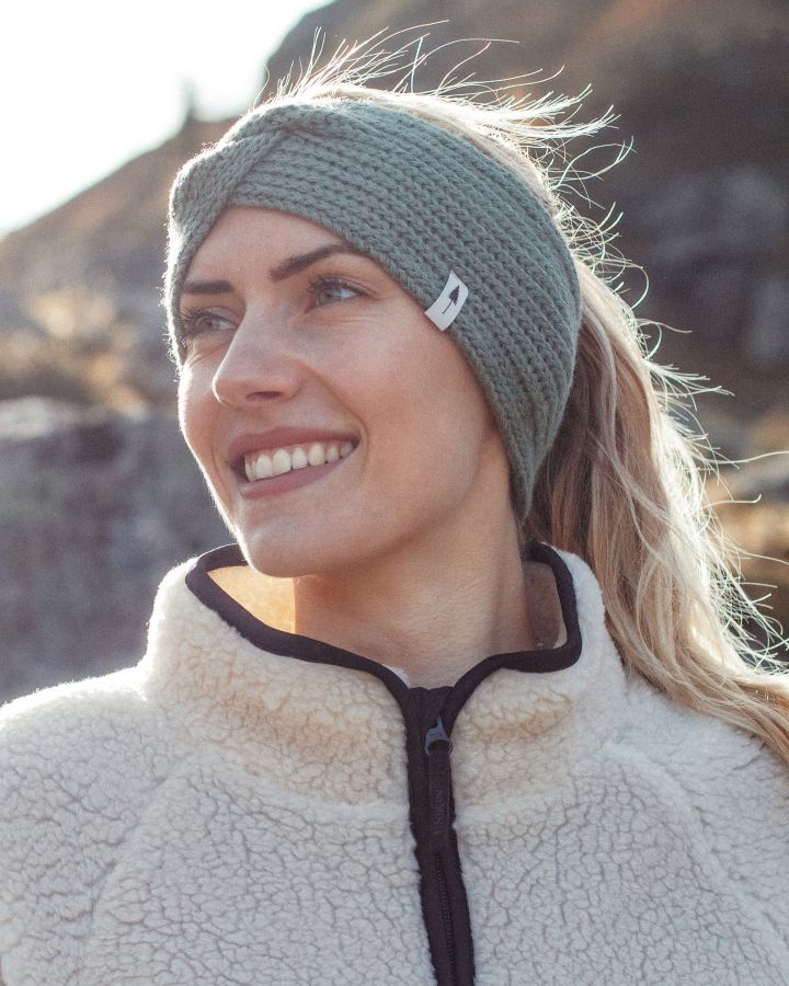 NIKIN TreeHeadband Knitted Twist Stirnband Cool Matcha
