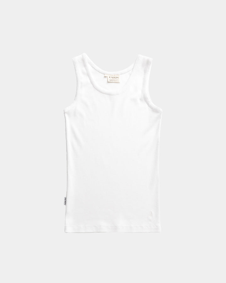 NIKIN TreeTop Snow White Top Slim Fit Bio-Baumwolle