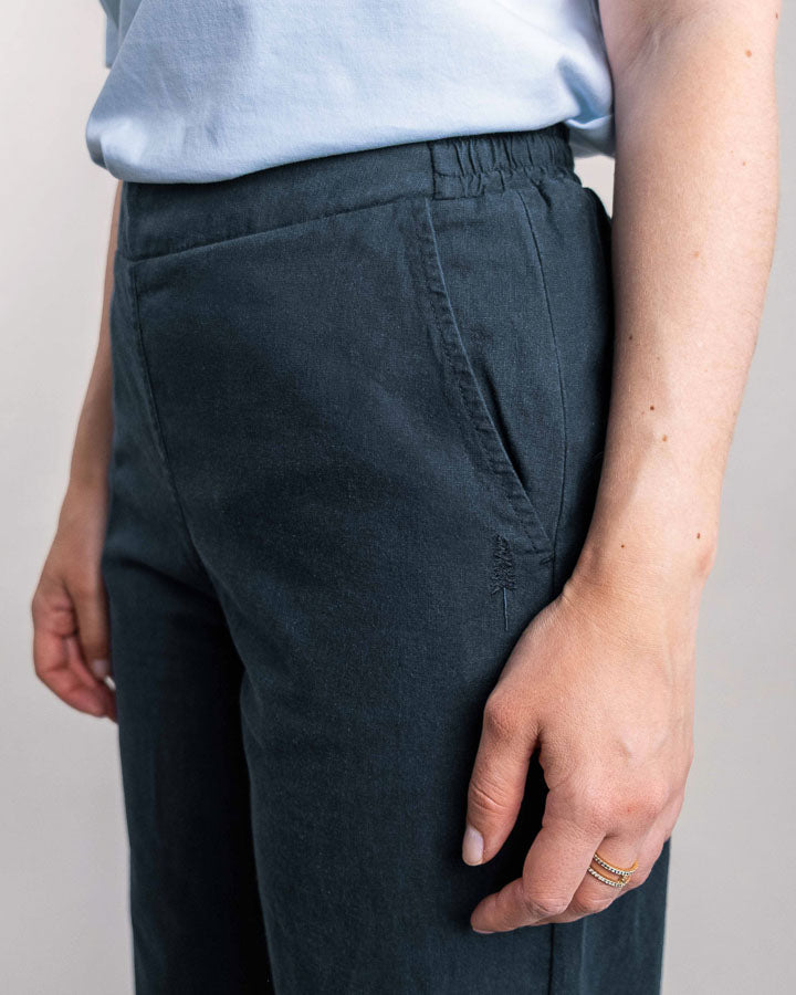 NIKIN TreePants Women Damen Hose Dark Navy Hanf Baumwolle