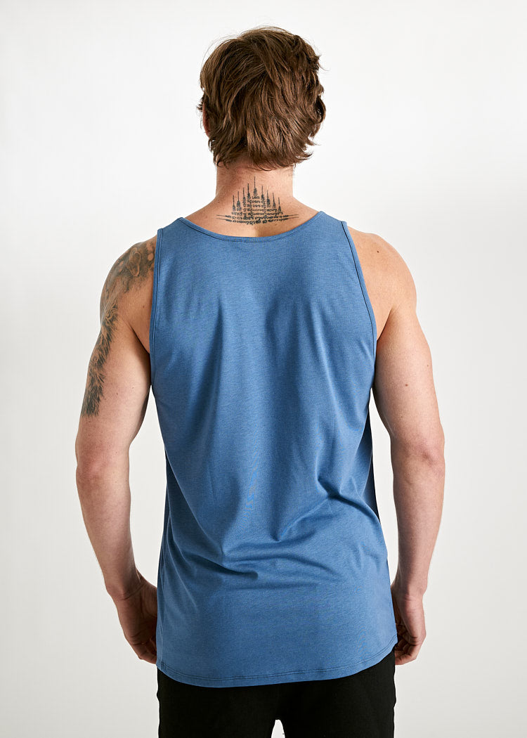 Wijld Tank Top Michel Herren Top Bijout Blue Tasche