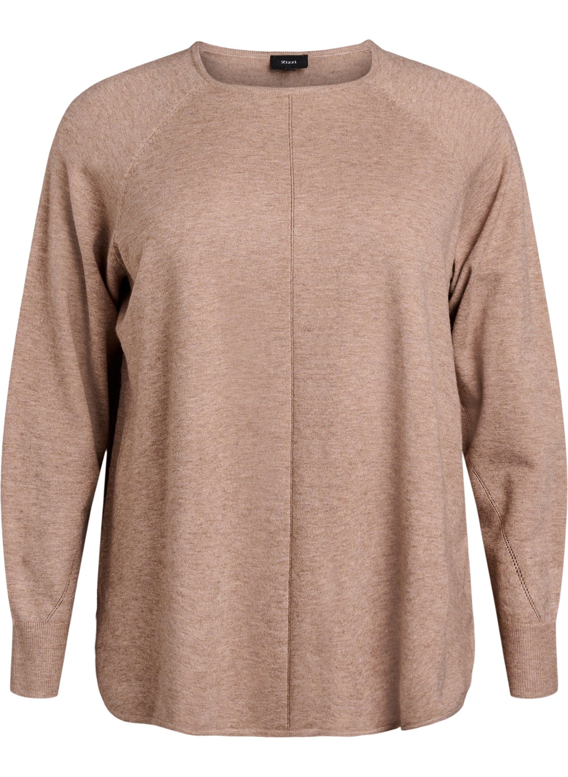 Zizzi Cardigans Strickpullover Große Größen 42-60 Rippstrick