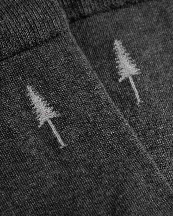 NIKIN TreeSocks Standard Socken dunkelanthrazit 2er Bundle