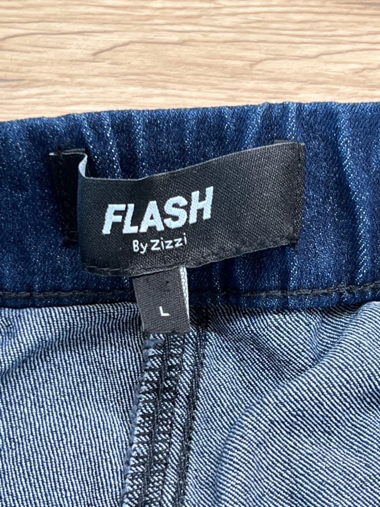 Zizzi Flash Jeans Capri 3/4 Damen Denim Stretch