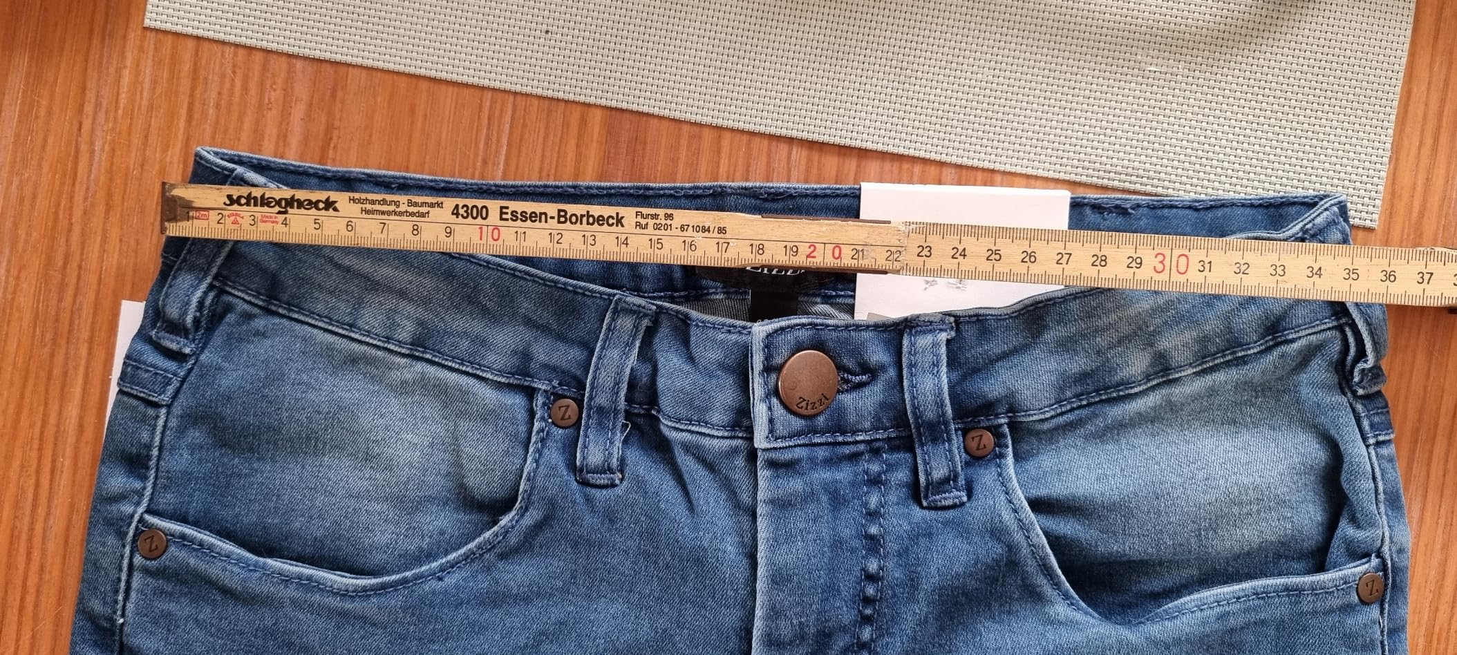Zizzi Amy Skinny Jeans Damen große Größen 50/78cm High Waist