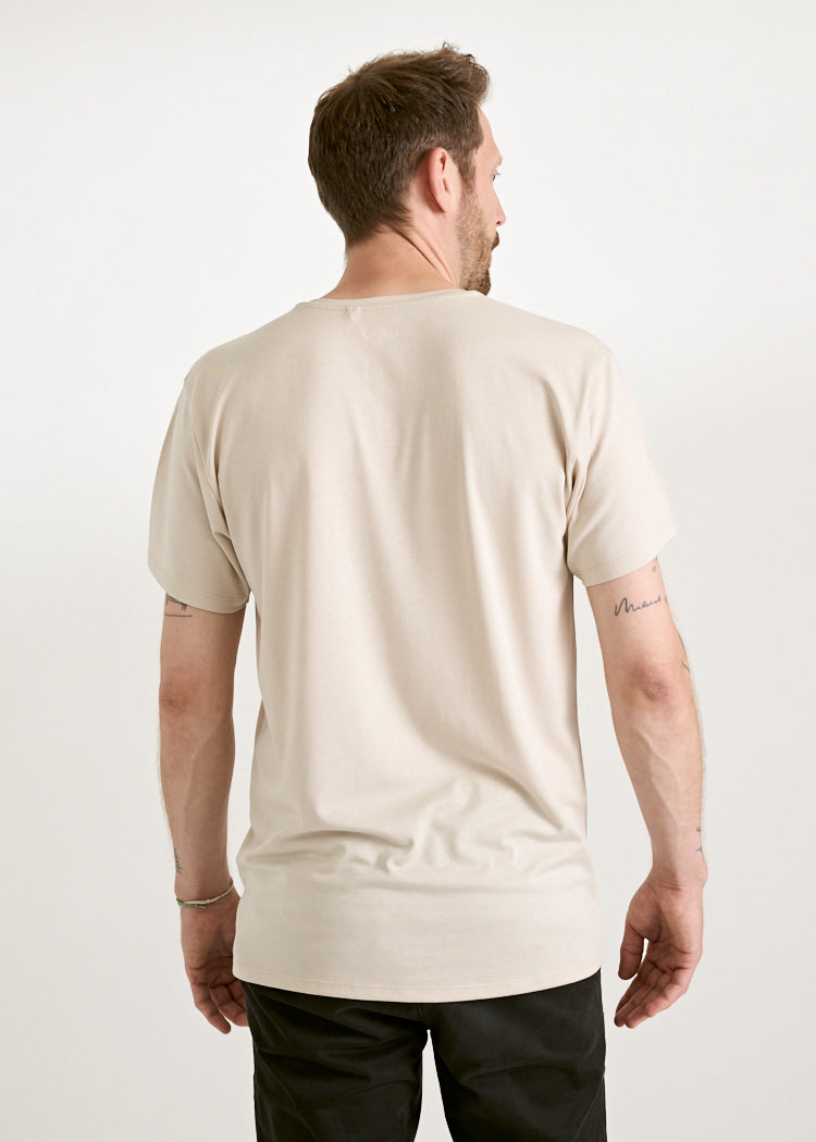 Wijld WoodShirt Alex Pumicestone Herren T-Shirt Lyocell