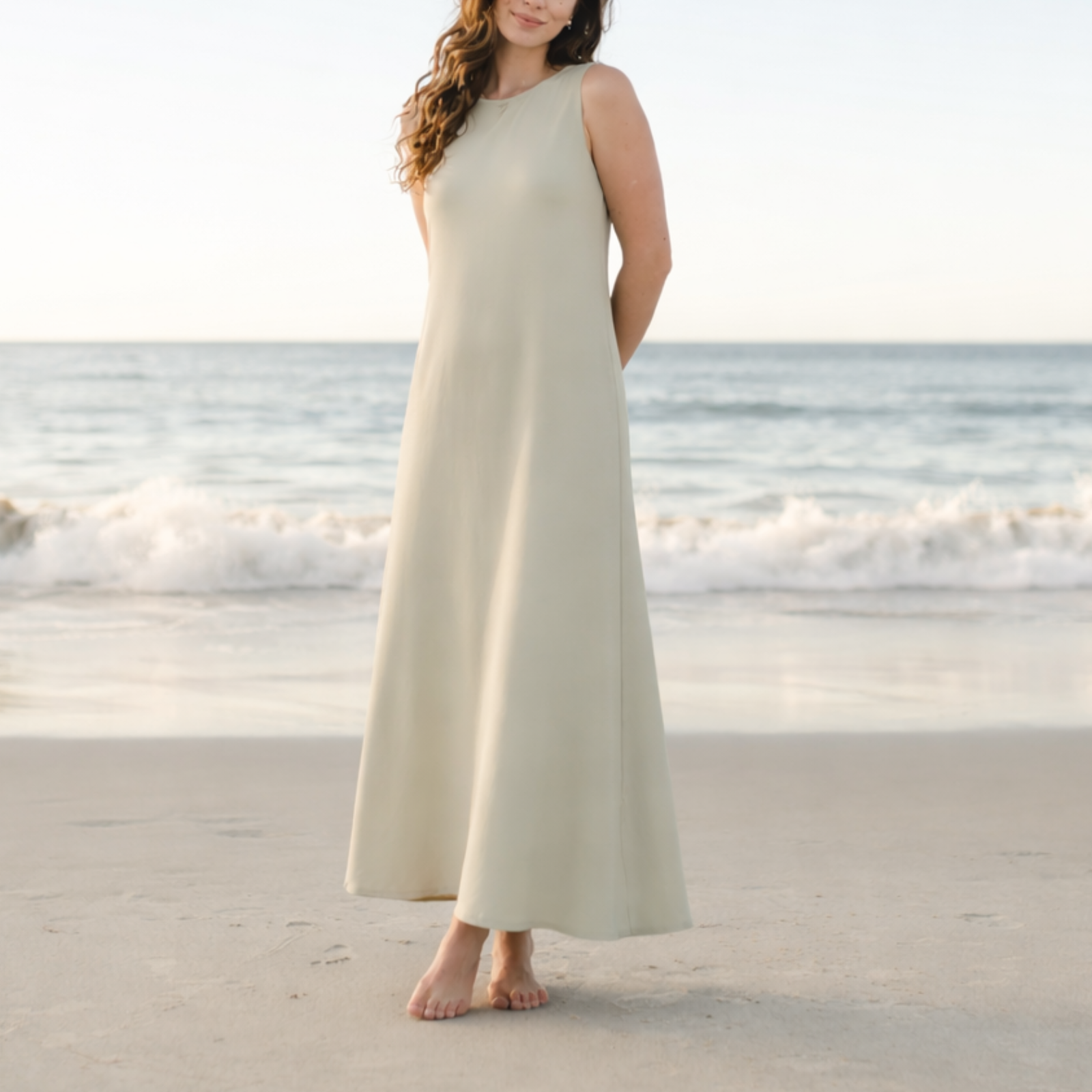 Nordlicht Thyra Kleid Damen M Tencel fließend