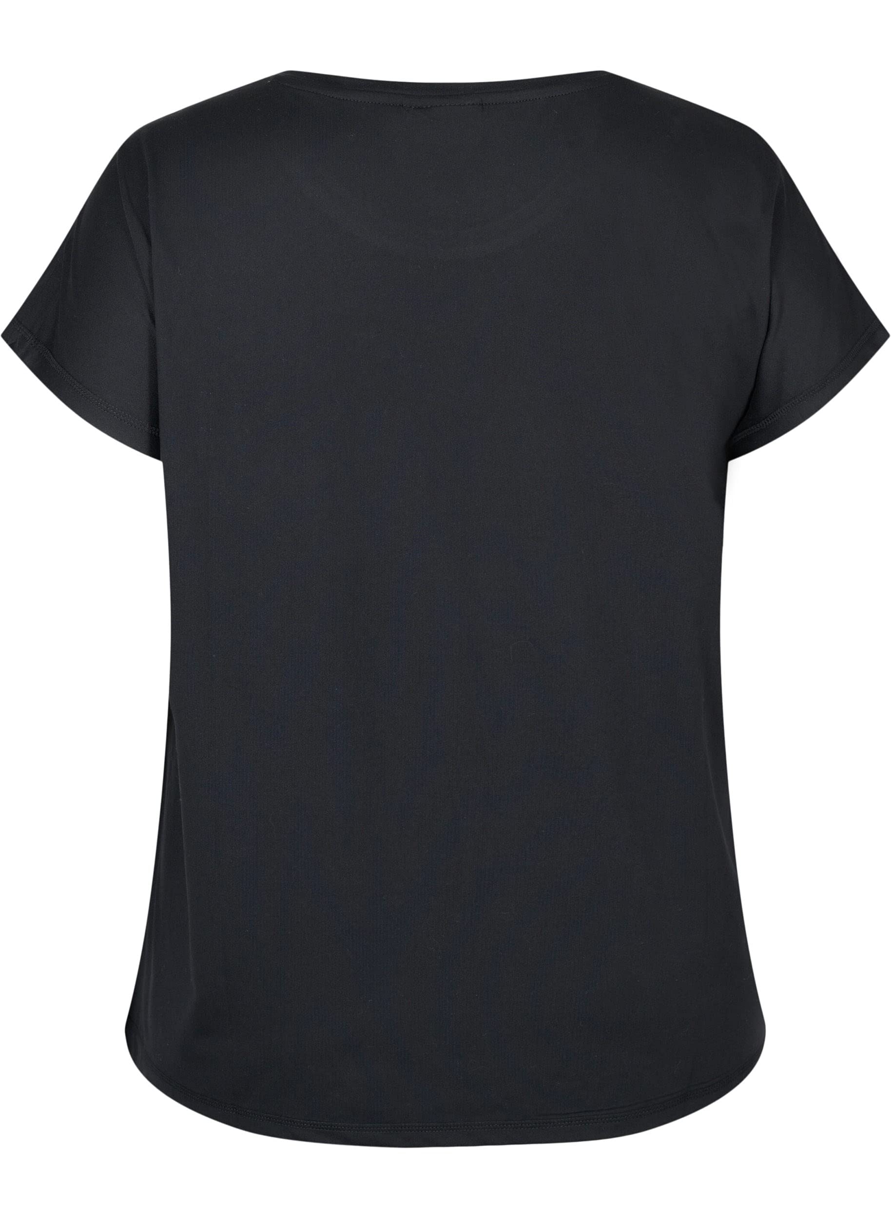 ZIZZI Activewear Sportshirt T-Shirt Kurzarm 46-48 locker
