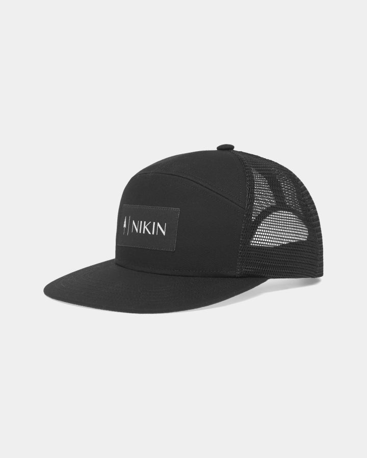 NIKIN TreeCap 7Panel Trucker Cap NIKIN Black schwarz One Size
