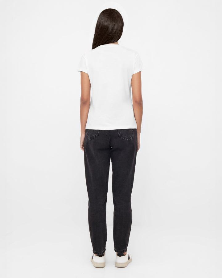 NIKIN TreeShirt Women T-Shirt White Bio-Baumwolle