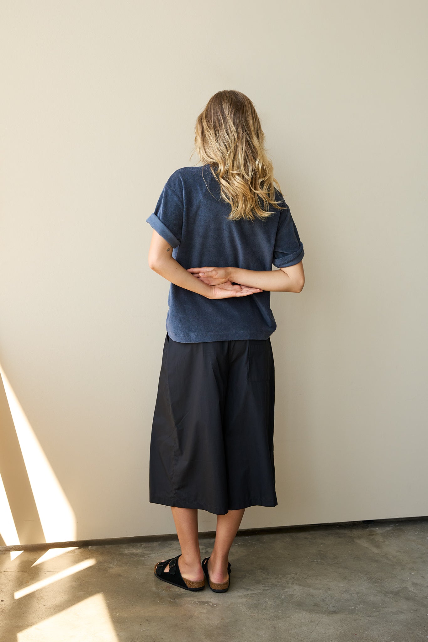 Christiane Strobel MARTHA Hosenrock Bio-Baumwolle schwarz