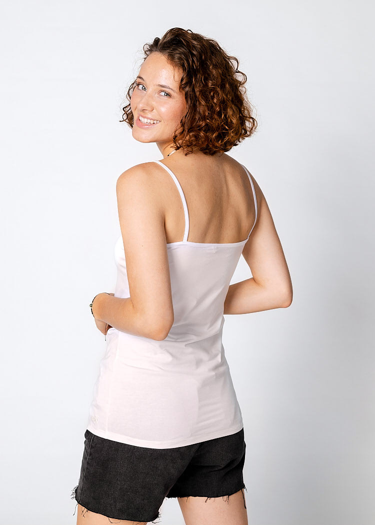 Wijld Spaghetti Top Bright White Damen Top weiß