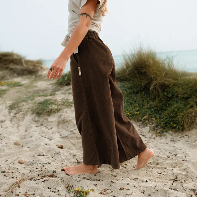 NORDLICHT Hosen Nala Cord Culotte Braun Bio