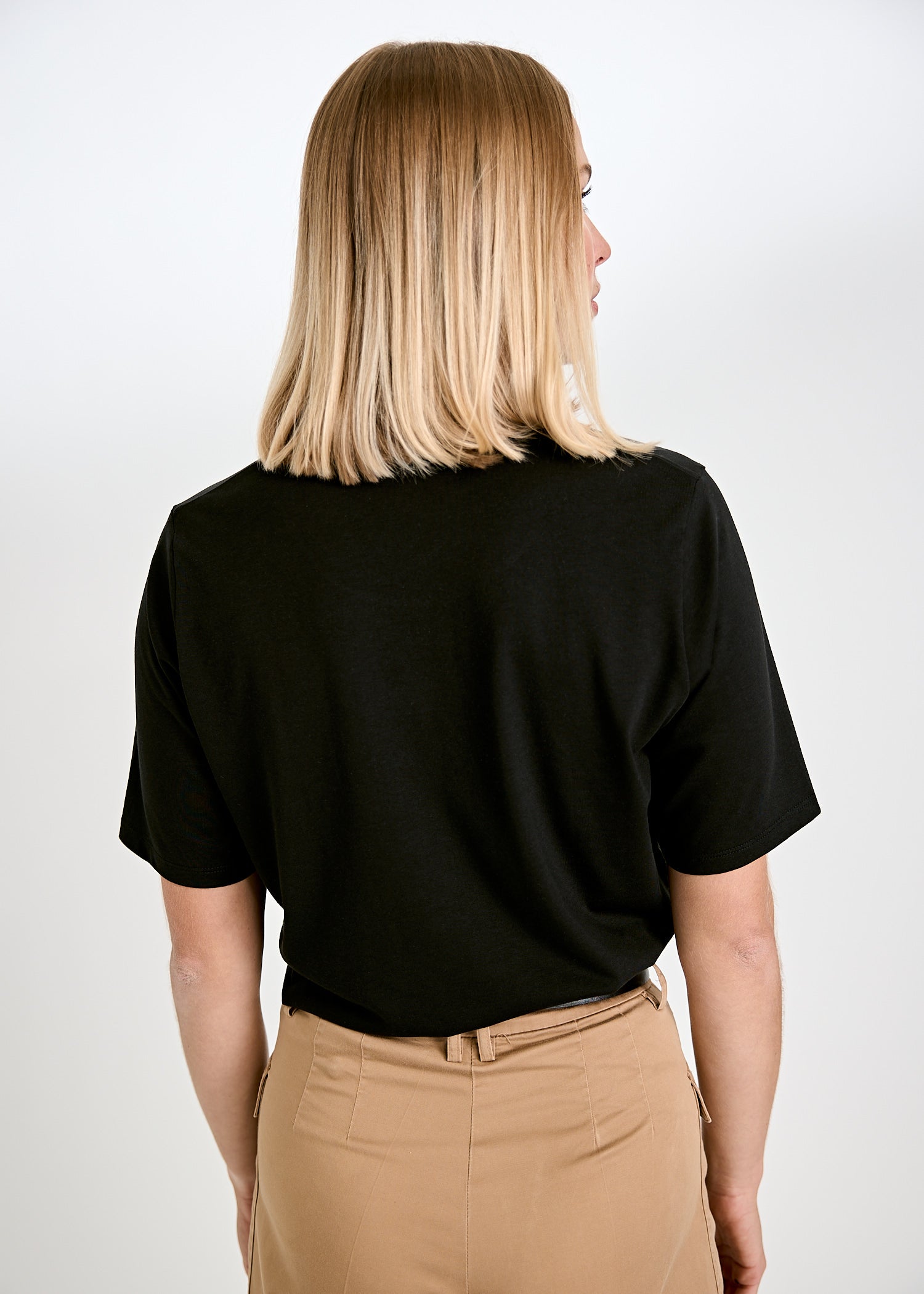 Wijld Tilda T-Shirt Peacesignlanguage Print Basic