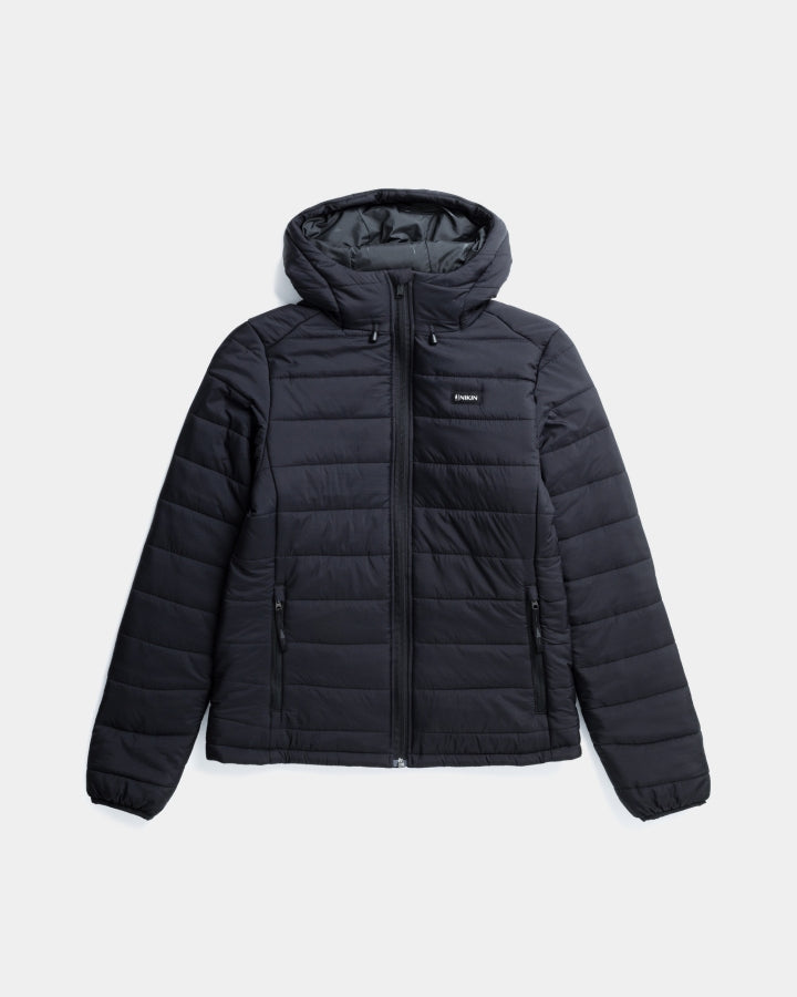 NIKIN TreeJacket Insulated Women Jacke Schwarz winddicht