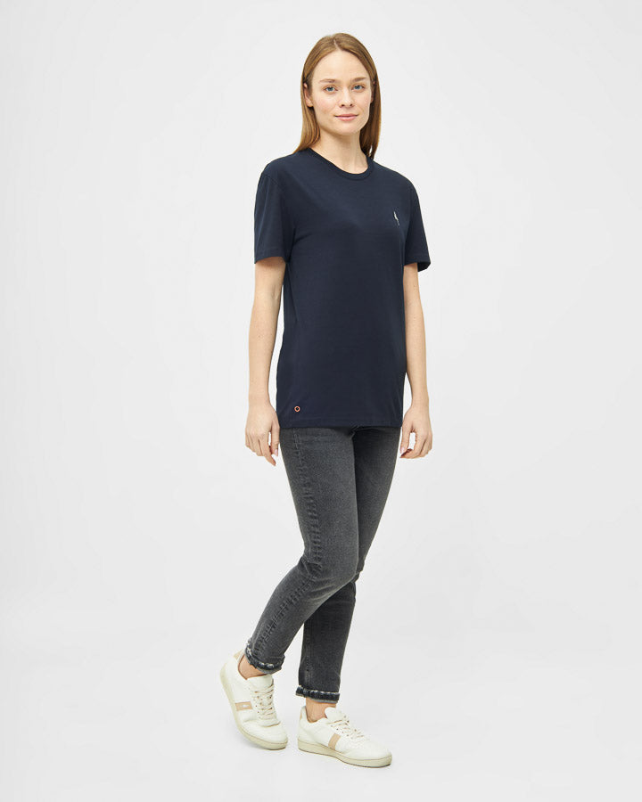 NIKIN TreeShirt Circular T-Shirt Dark Navy naNea