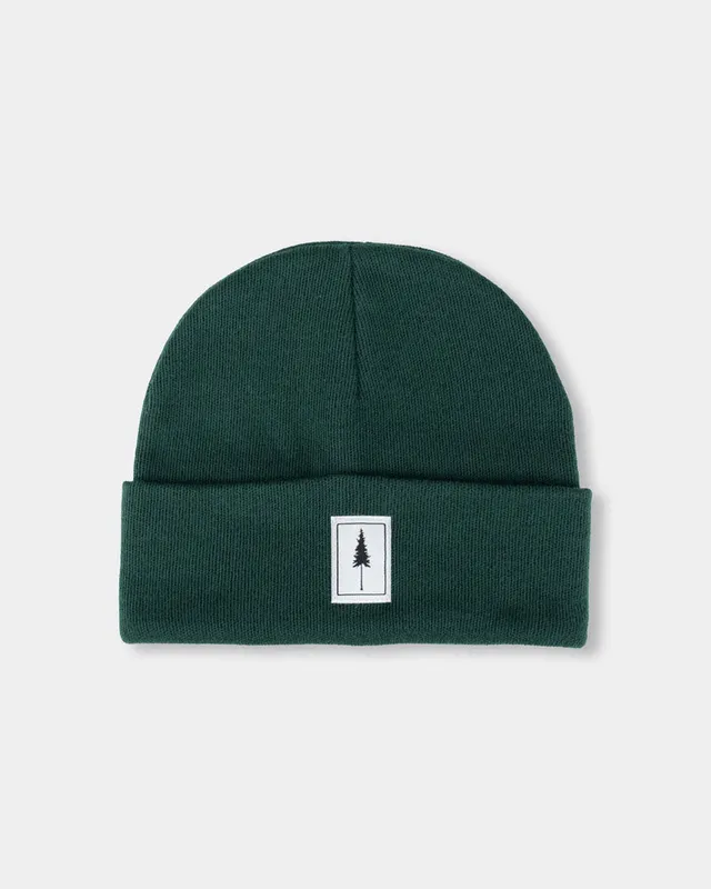 NIKIN Treeanie Classic Mütze Pine Green Baumwolle warm
