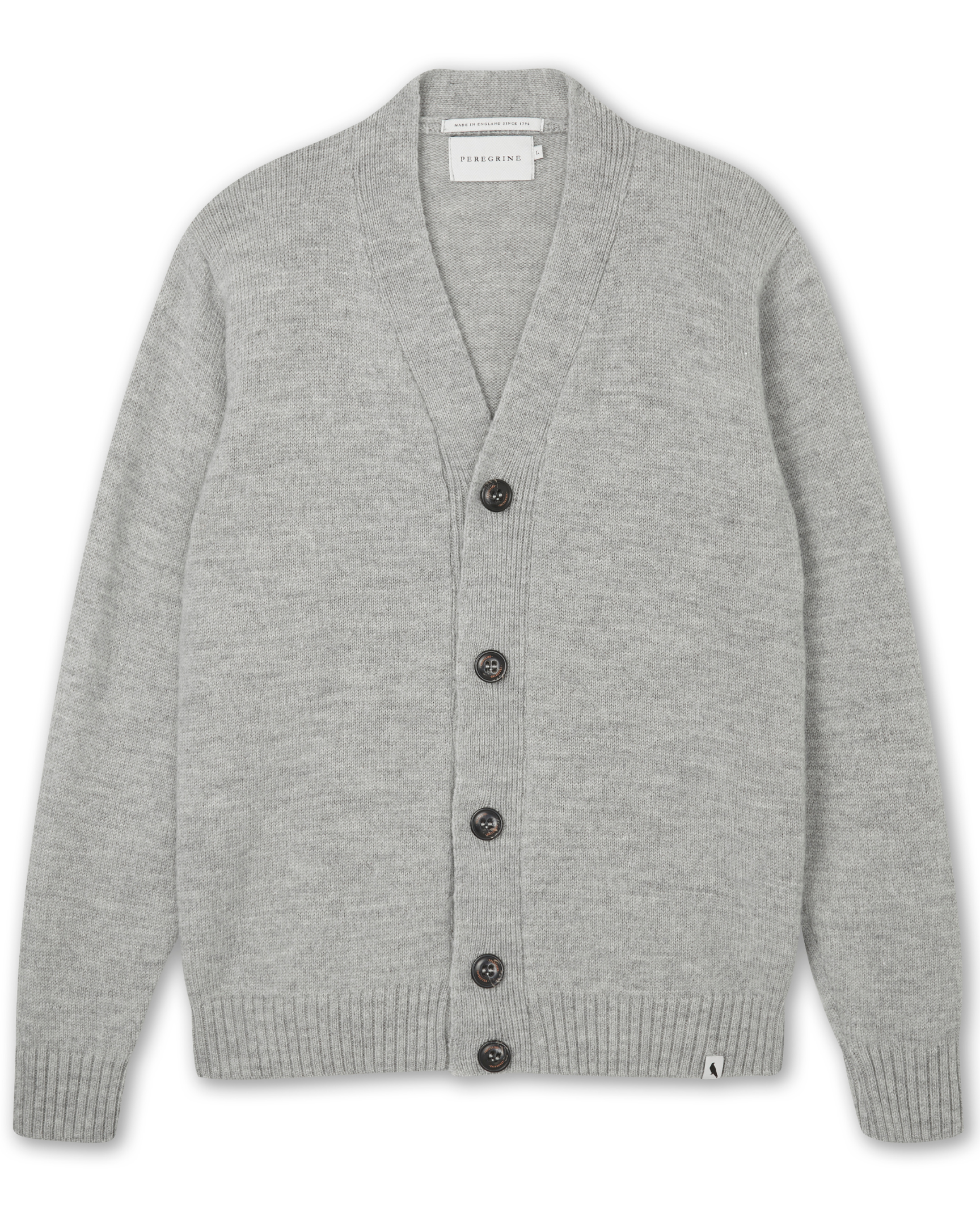 Peregrine Makers Cardigan Herren Honey L Merinowolle