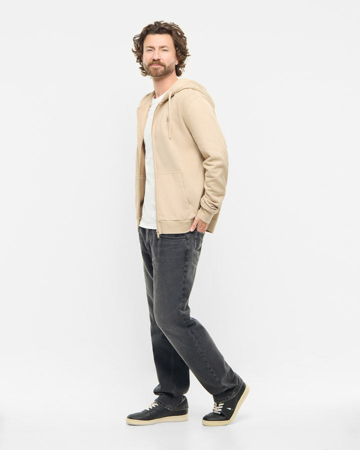 NIKIN TreeHoodie Jacket Kapuzenjacke Light Taupe Bio-Baumwolle