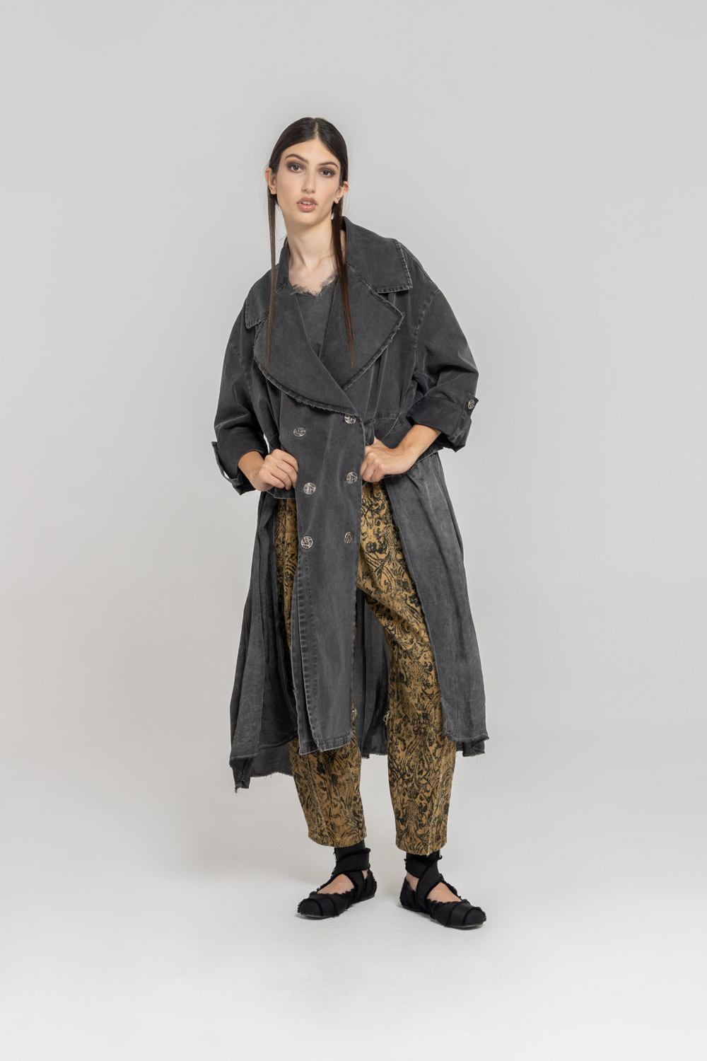 Sanctamuerte Capispalla Giacca Over Jacke Oversize