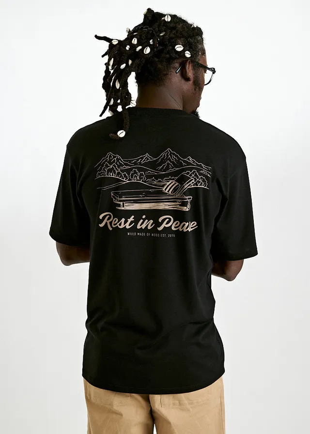 Wijld James Rest in Peace WoodShirt Herren Lyocell