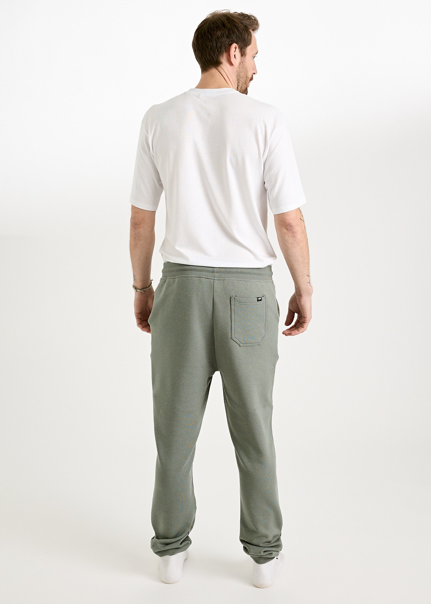 Wijld Theo Herren Jogginghose Agave Green Lyocell
