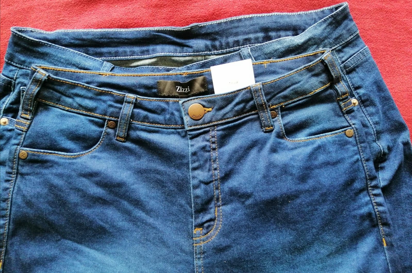 Zizzi Amy Capri Jeans Damen schwarz 3/4 High Waist