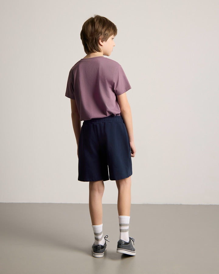 NIKIN TreeShorts Kids Sweatshorts Dark Navy Bio-Baumwolle