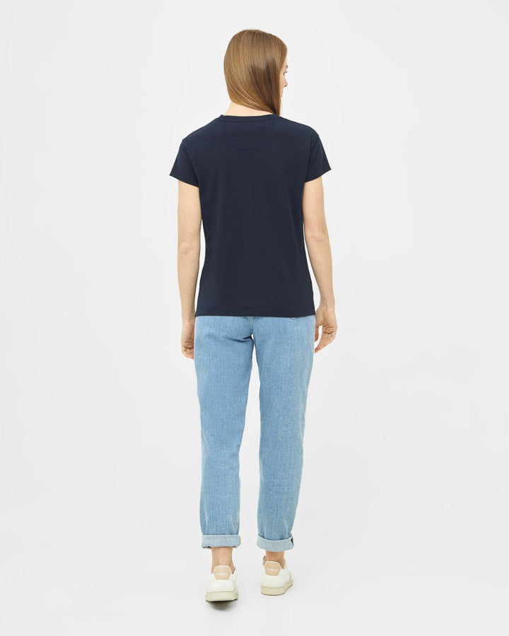NIKIN TreeShirt Circular Women T-Shirt Dark Navy recycelbar