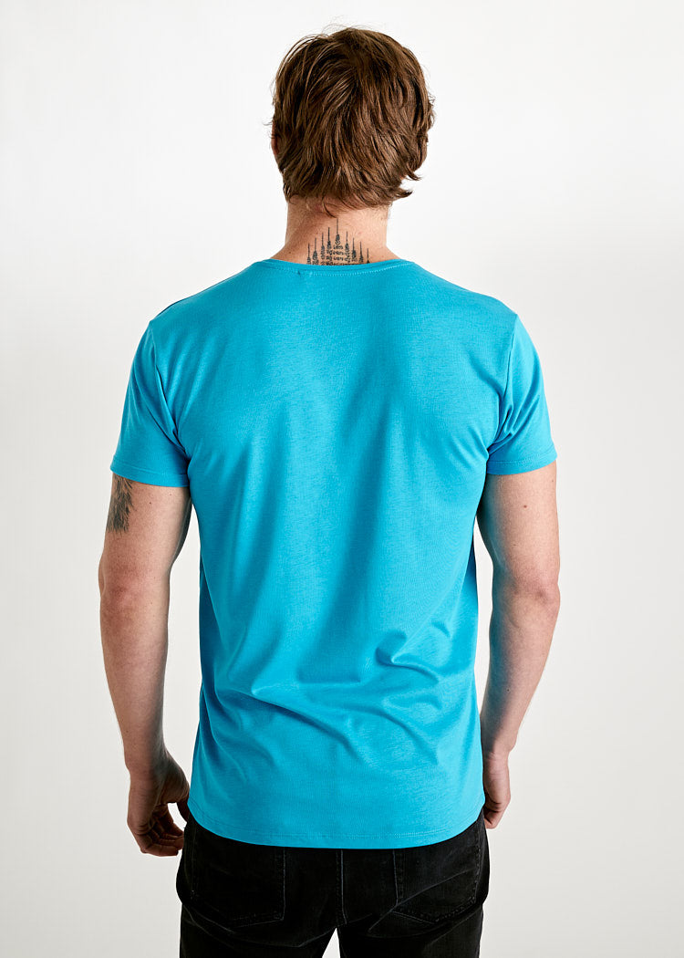 Wijld WoodShirt Alex Herren T-Shirt Lilwhale Print Lyocell