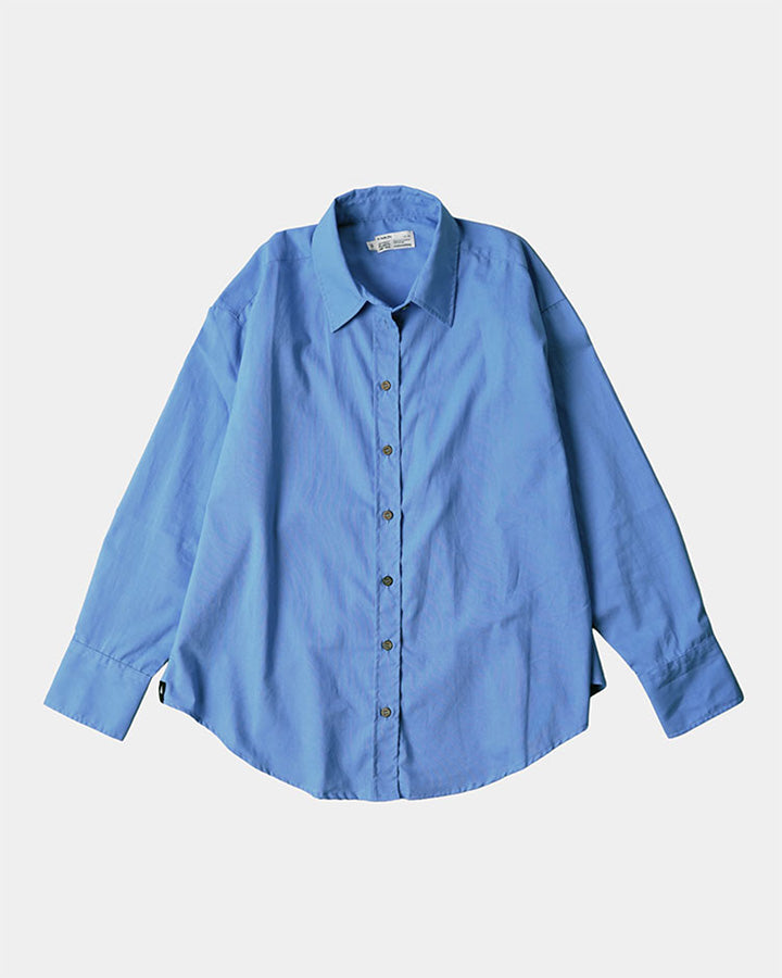 NIKIN TreePlanter Bluse Provence Damen Oversized Baumwolle