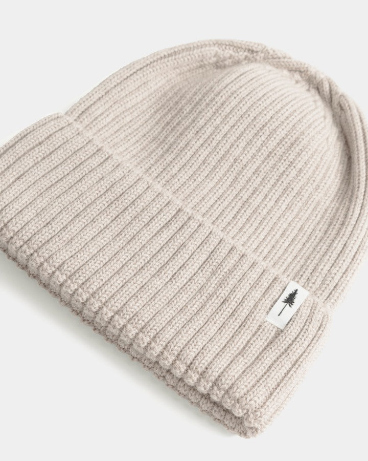 NIKIN Treeanie Merino Light Mütze Taupe Mel 100% Merinowolle