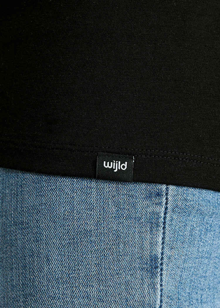 Wijld A Wijld World WoodShirt Damen T-Shirt Print