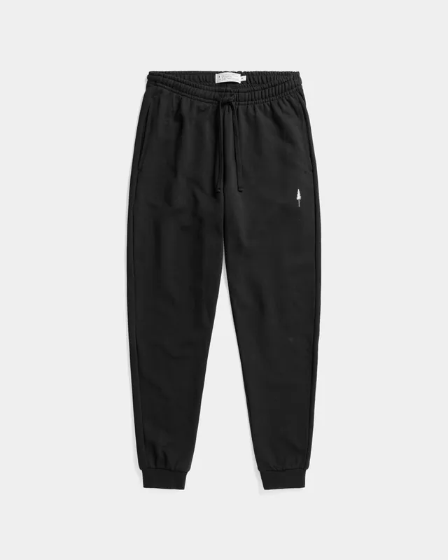 NIKIN TreePants Jogging Damen Herren Hose Black Bio-Baumwolle